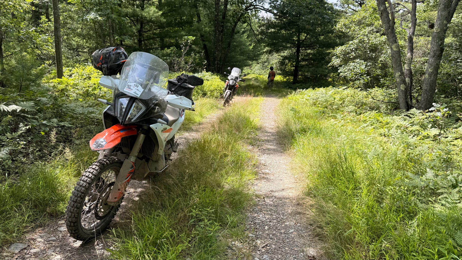 The easy-looking sections rarely stayed easy for long.