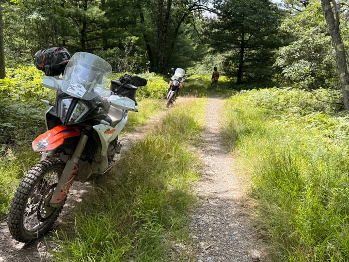 The easy-looking sections rarely stayed easy for long.