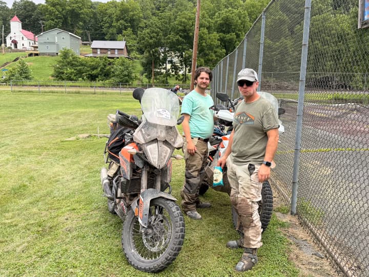 Back at Fowler Grove after another long ride.